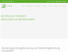 Tablet Screenshot of 1a-startup.de